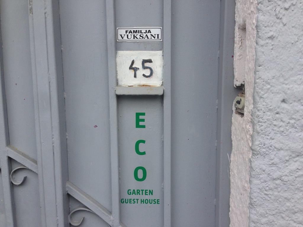 Eco Garten Guest House Shkoder Bagian luar foto